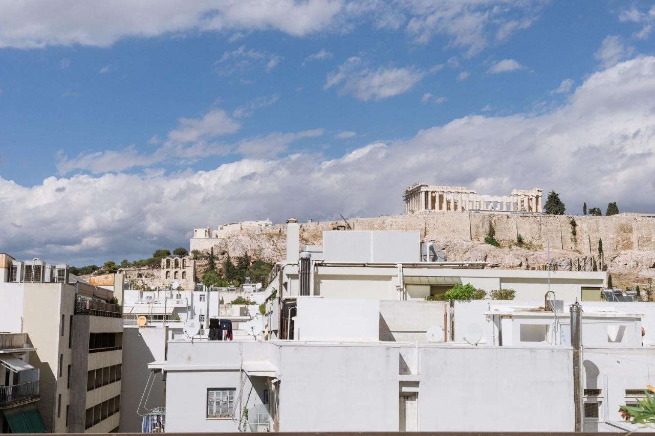 Minimal Apartment On The Shadow Of The Acropolis Atene Esterno foto
