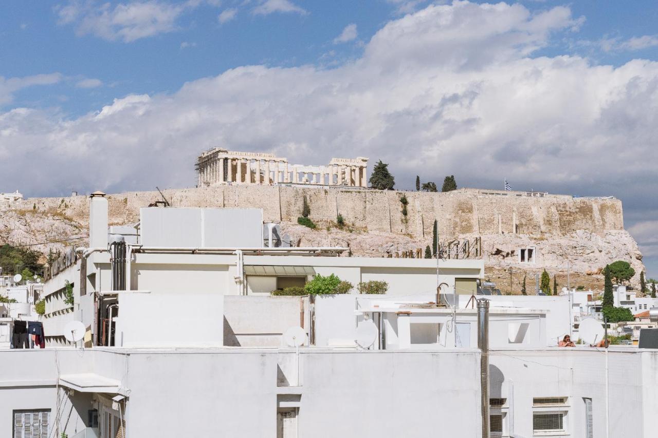 Minimal Apartment On The Shadow Of The Acropolis Atene Esterno foto